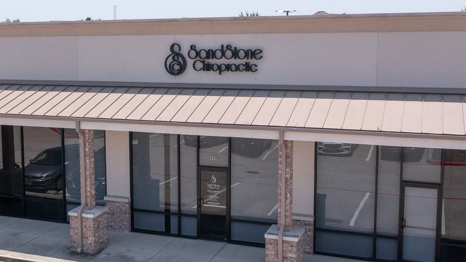 Cypress Location Exterior of Sandstone Chiropractor