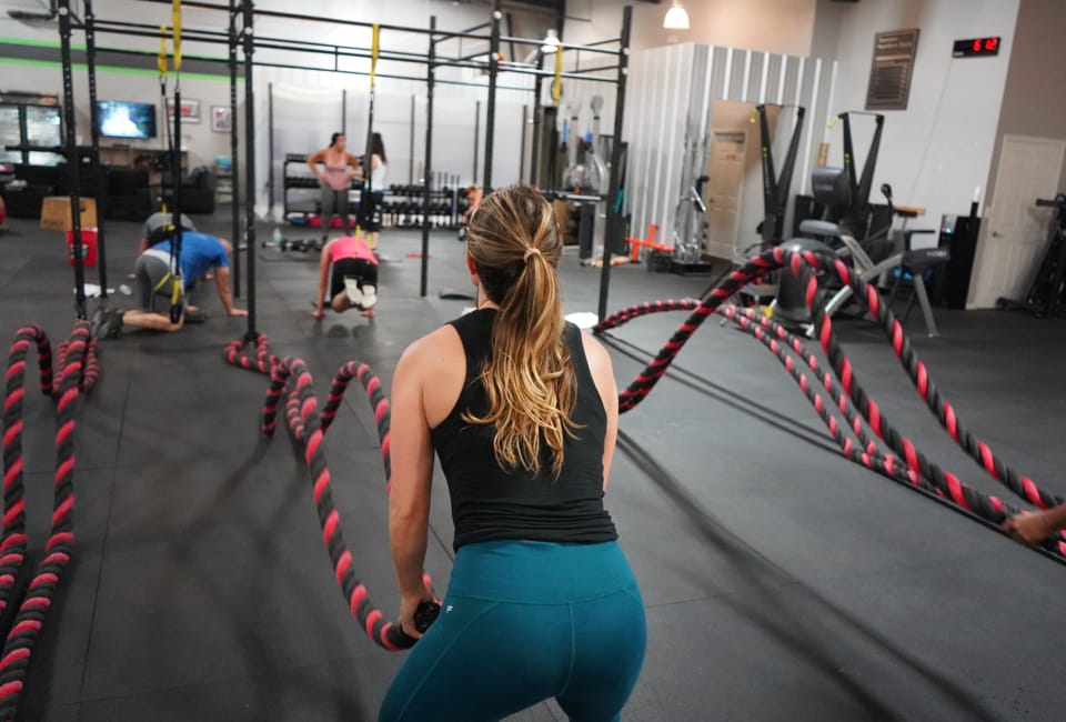 Woman workout