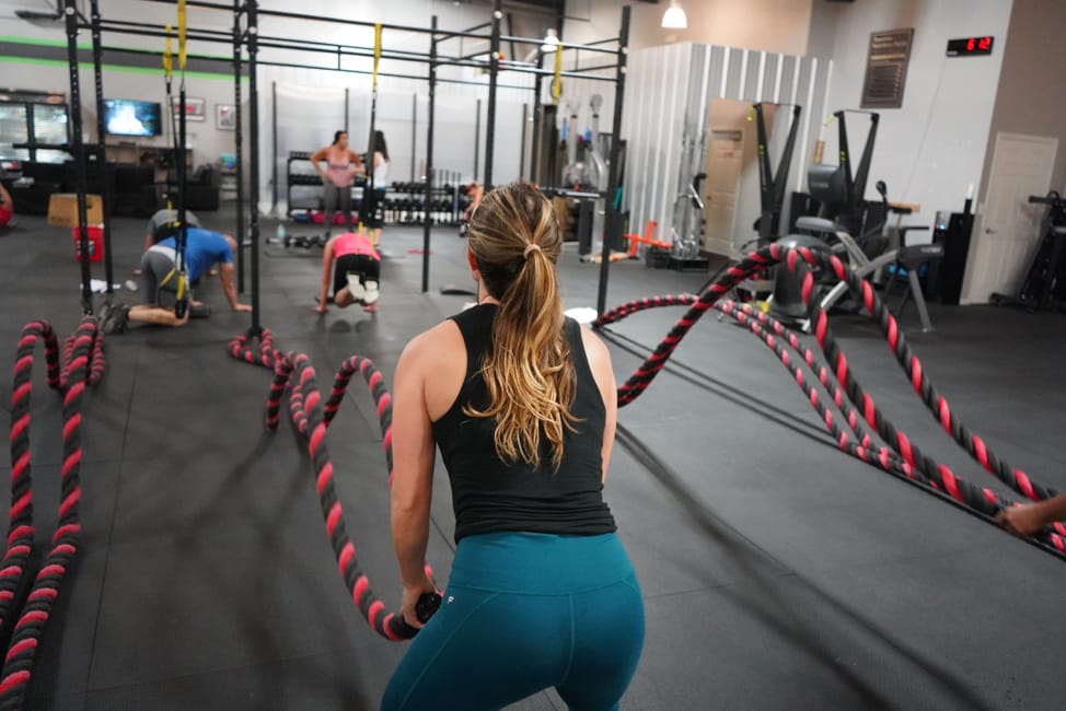 Woman workout